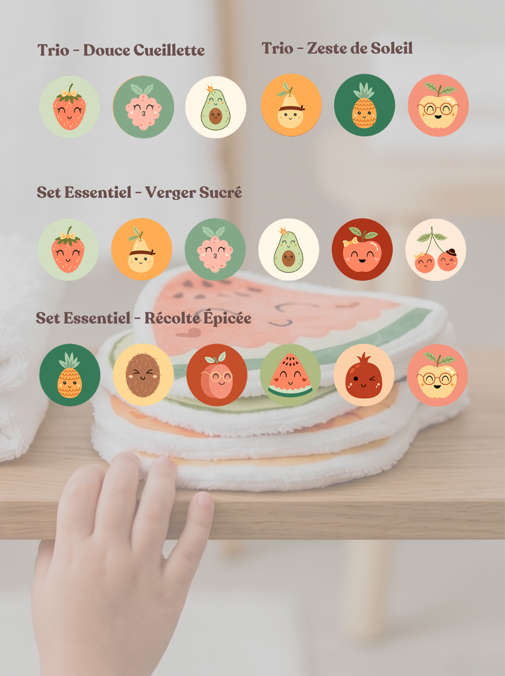Les Gants d'Apprentissage "Le Jardin Gourmand"