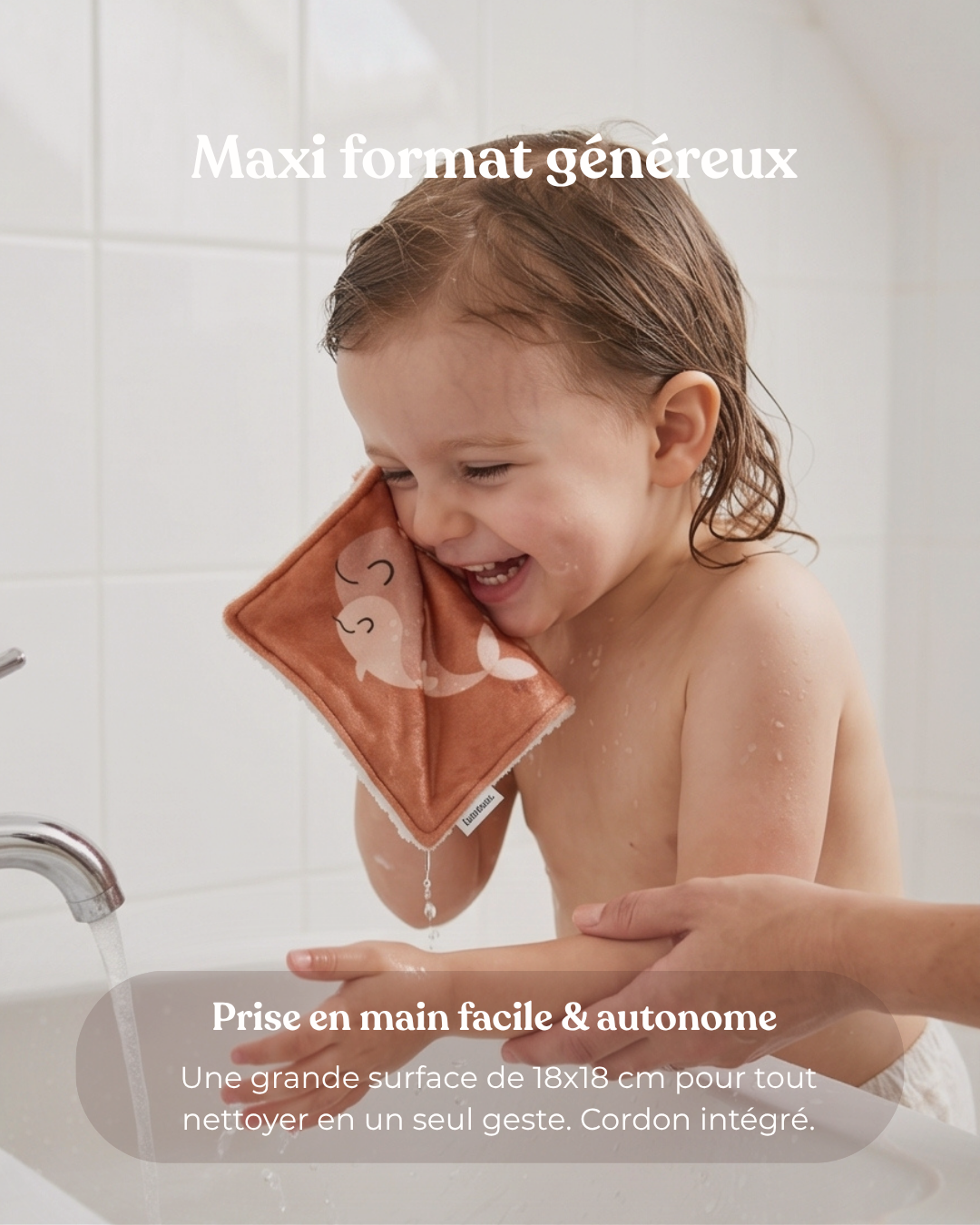 Les Maxi-Carrés de Soin "Nordic Pure" - Lot de 12