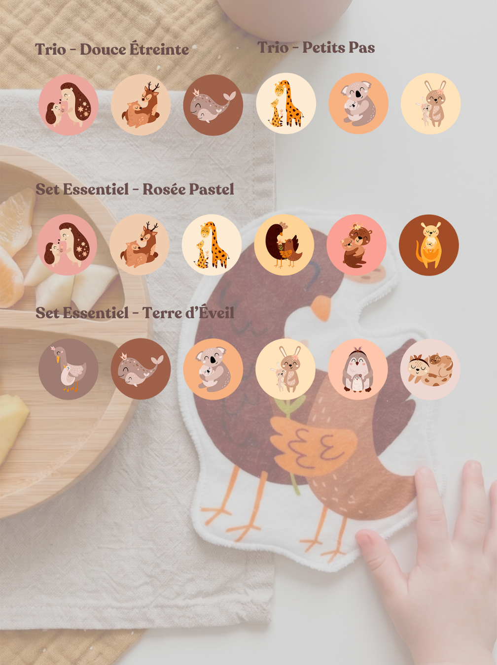 Les Gants d'Apprentissage "Cocon de Tendresse"